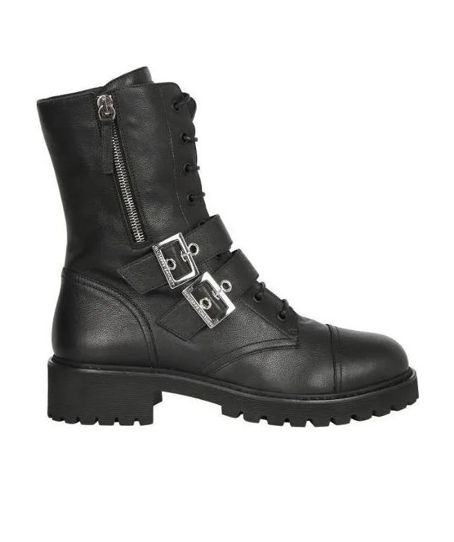 Giuseppe Zanotti Urban Biker Buckle Detailed Boots
