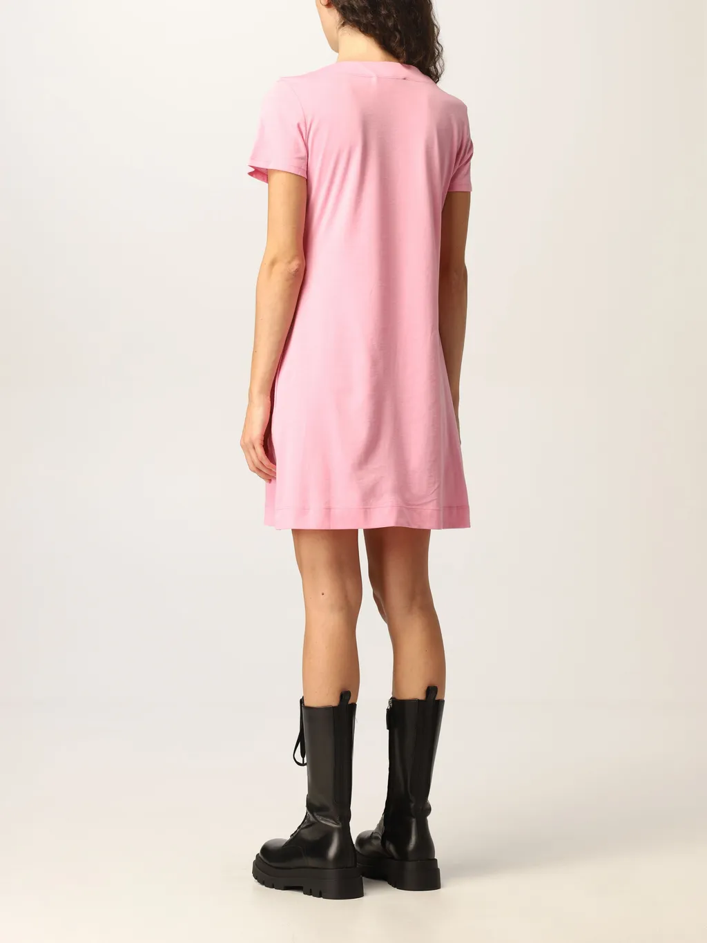 3D-Heart Jersey T-Shirt Dress
