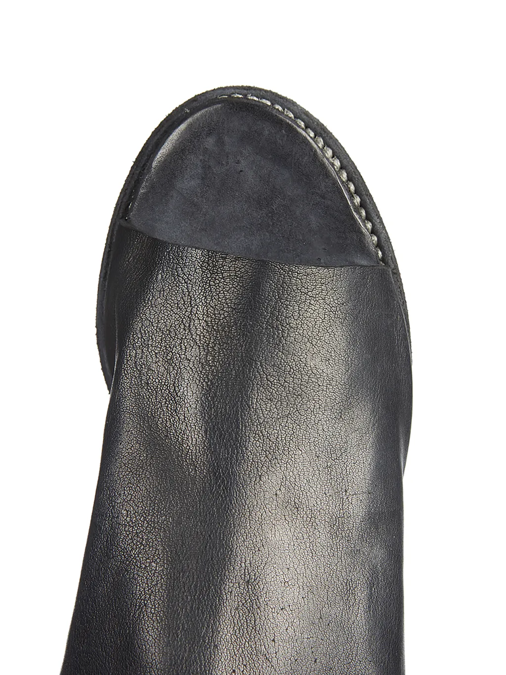Peep-Toe, Patent-Leather Booties