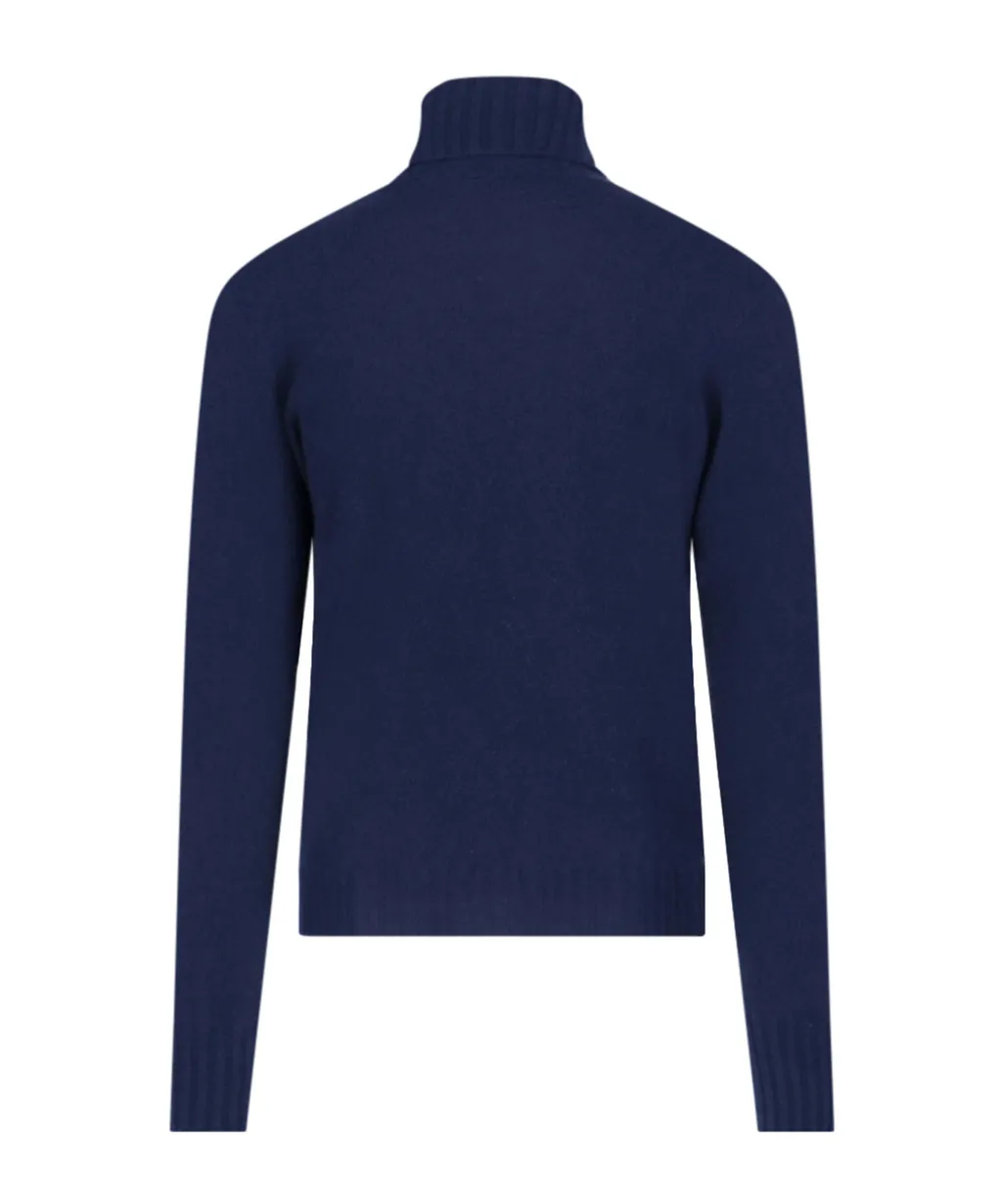 Drumohr Ribbed Turtleneck Sweater