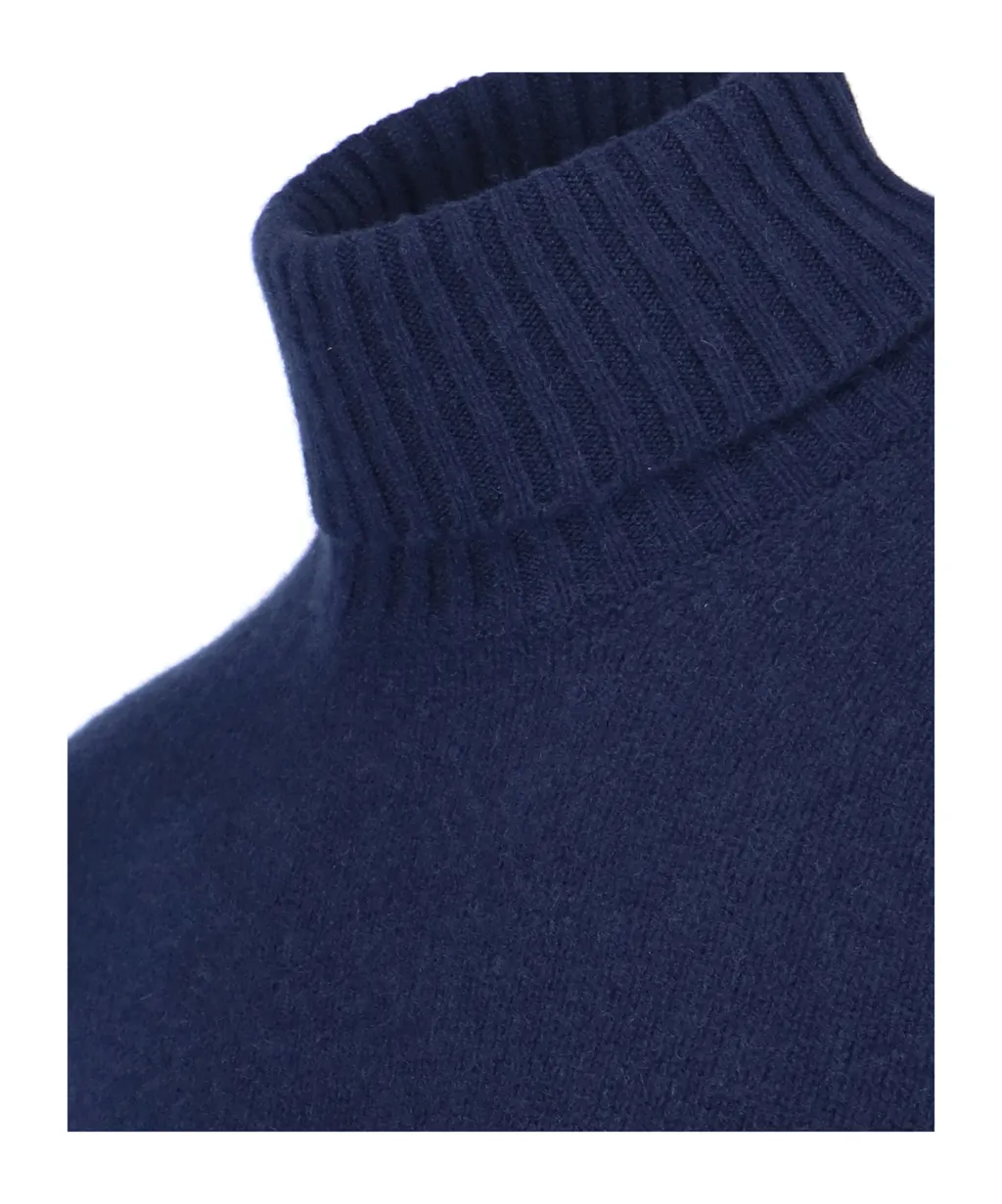 Drumohr Ribbed Turtleneck Sweater