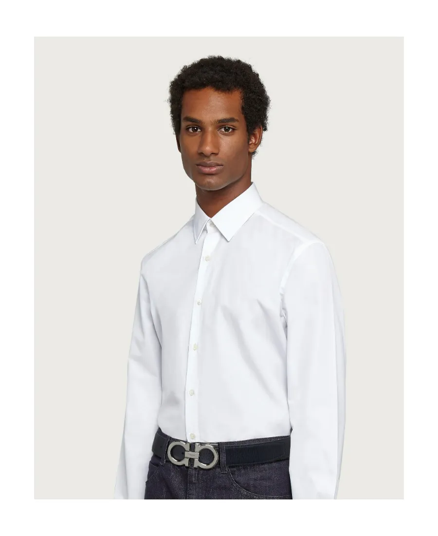 Salvatore Ferragamo Gancini Reversible Buckle Belt
