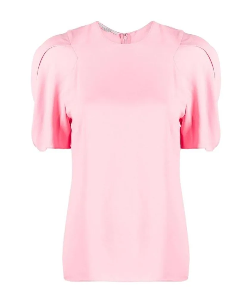 Slit-Sleeve Blouse