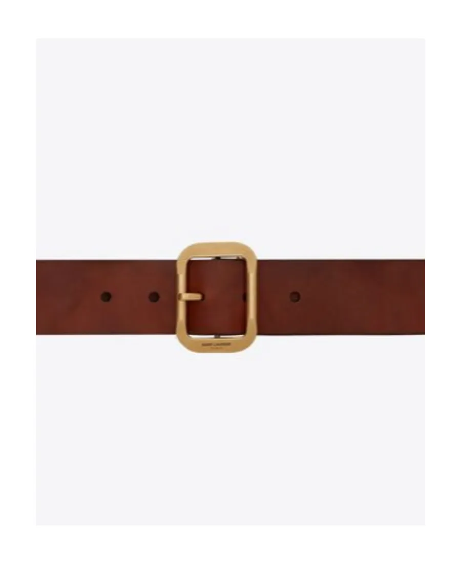 Buckled Leather Belt