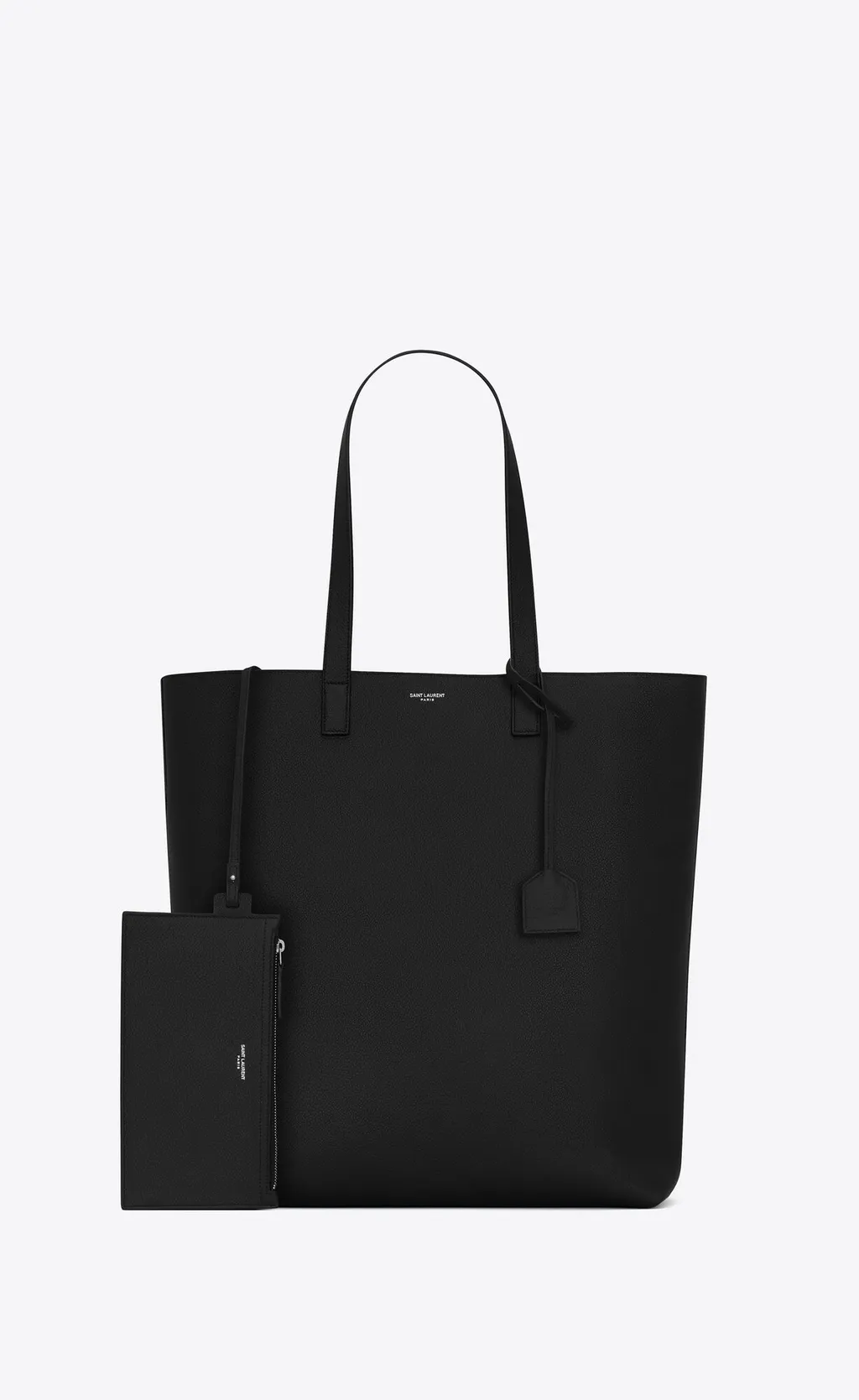 Saint Laurent Bold Logo Detailed Tote Bag