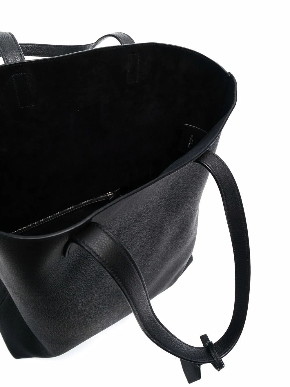 Saint Laurent Bold Logo Detailed Tote Bag