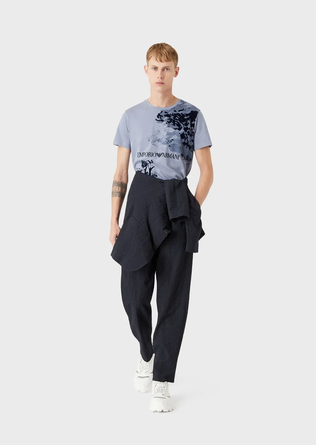Printed T-Shirt With Round Neck