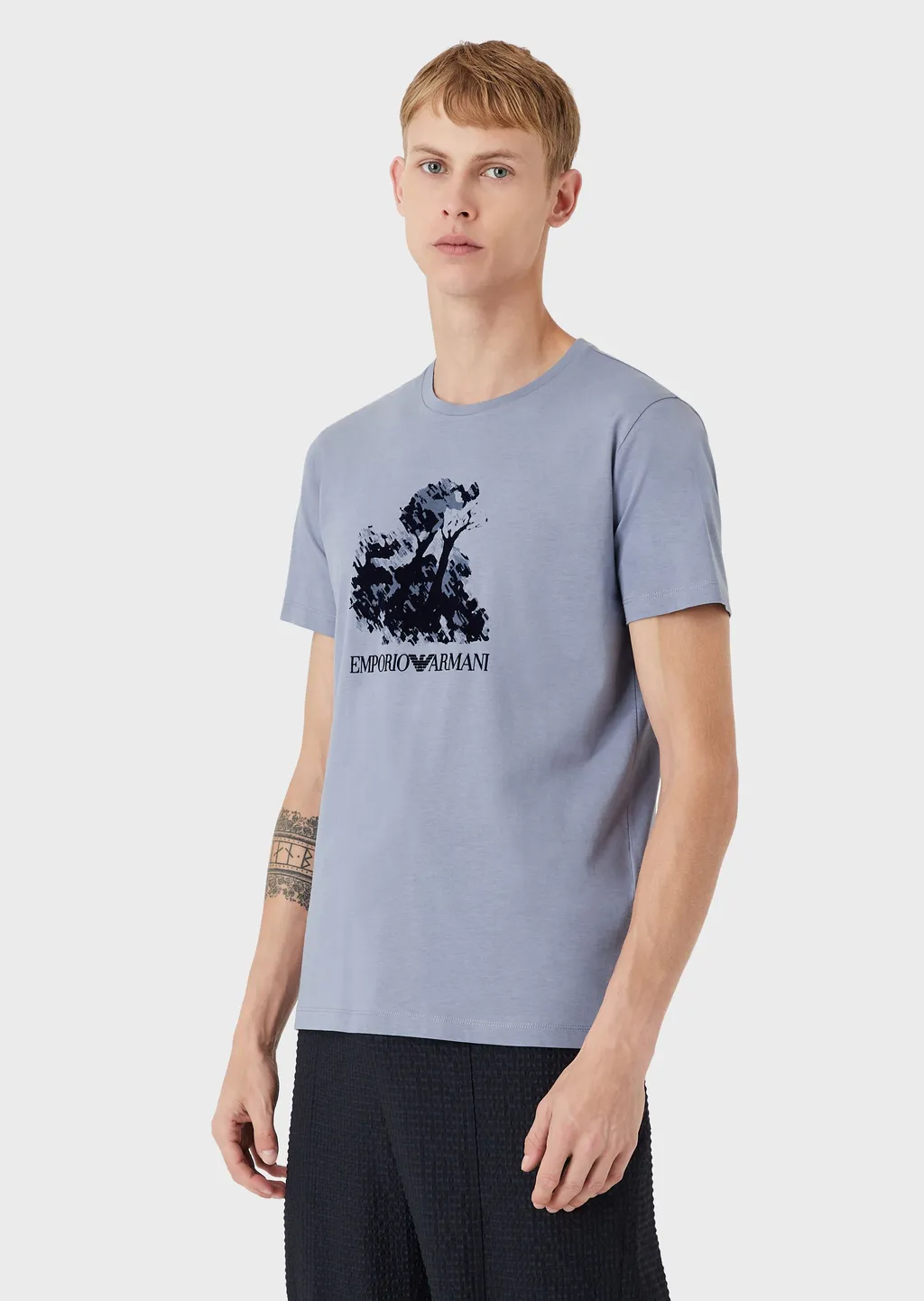 Printed T-Shirt With Round Neck