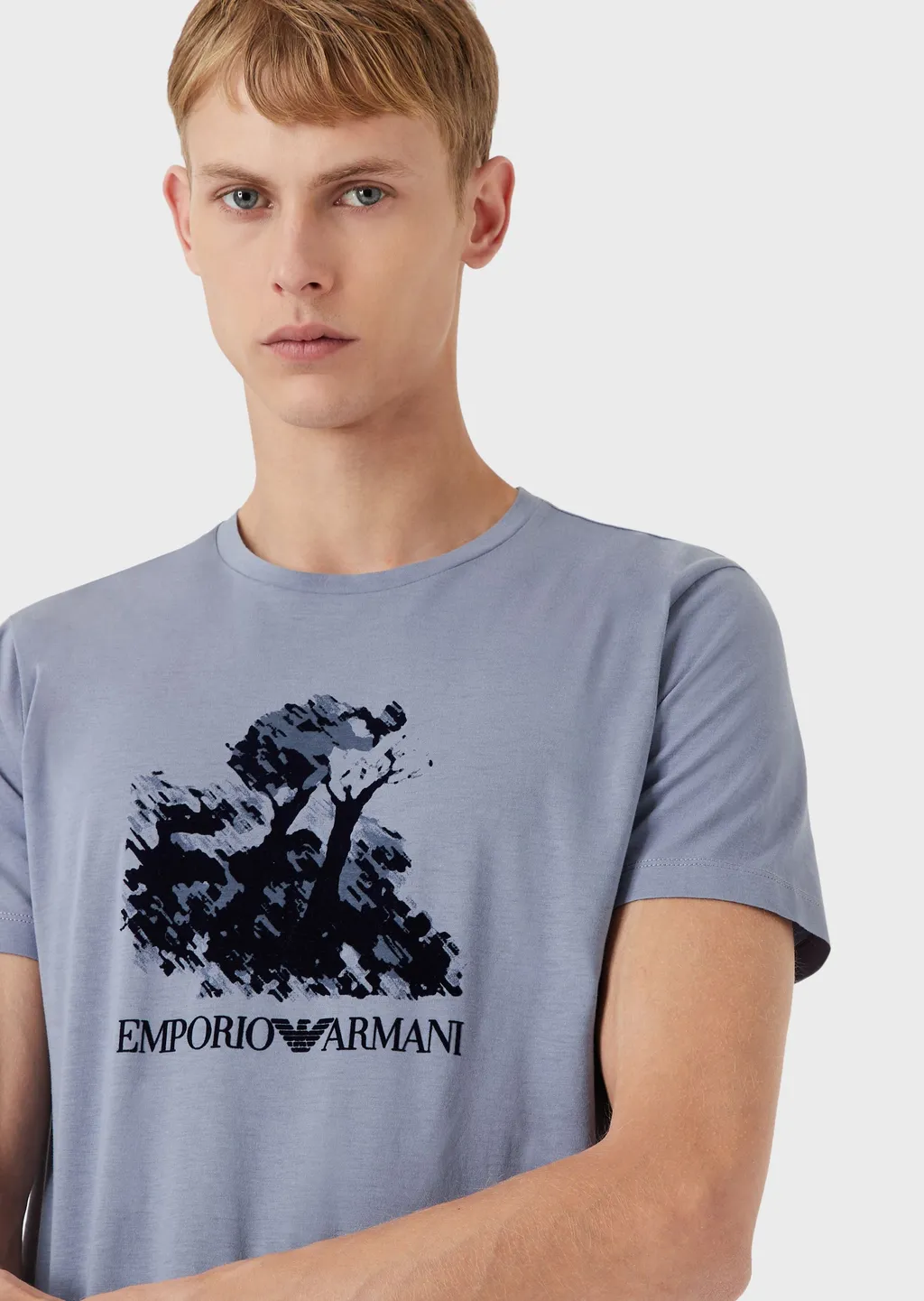 Printed T-Shirt With Round Neck