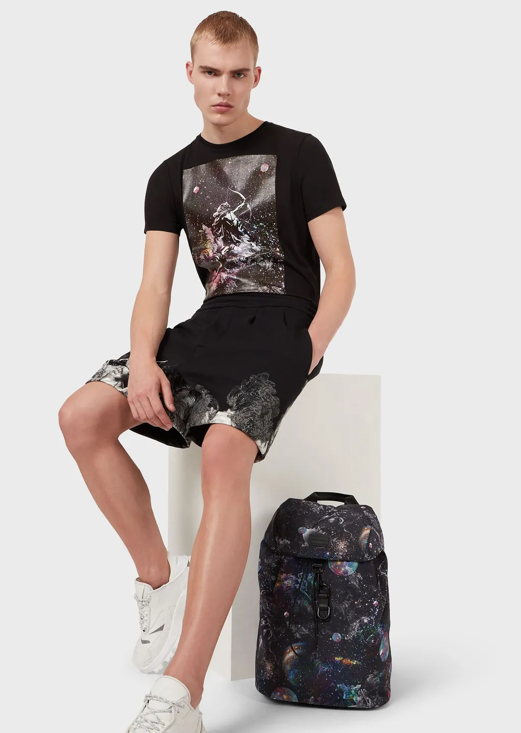 Graphic-Print Short-Sleeve T-Shirt