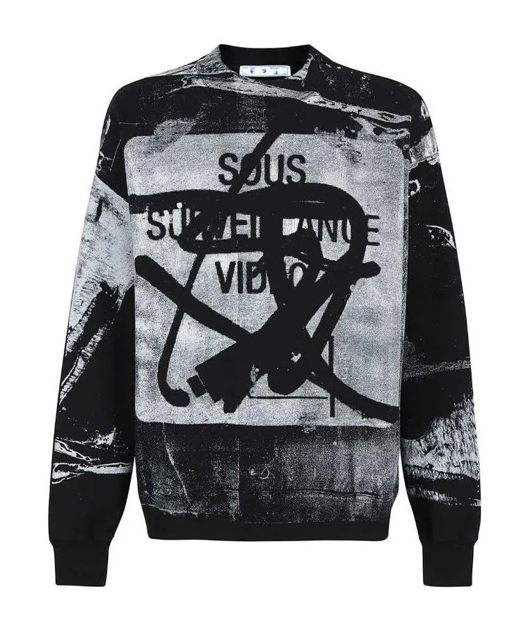 X Pablo Tomek Slogan-Print Sweatshirt