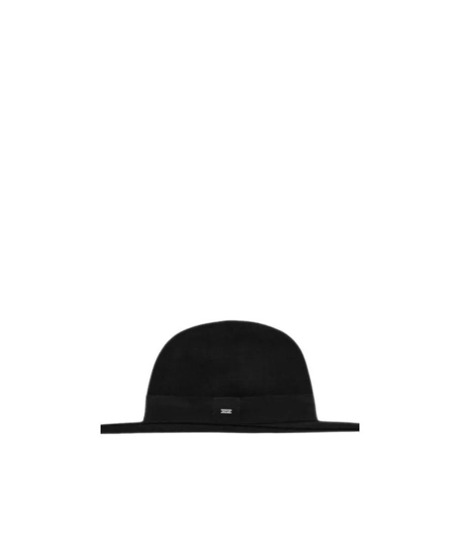 Saint Laurent Asymmetric Fedora Hat