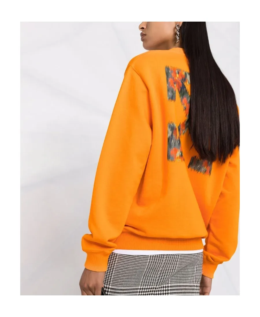 Off-White Chine Arrows Print Sweatshirt