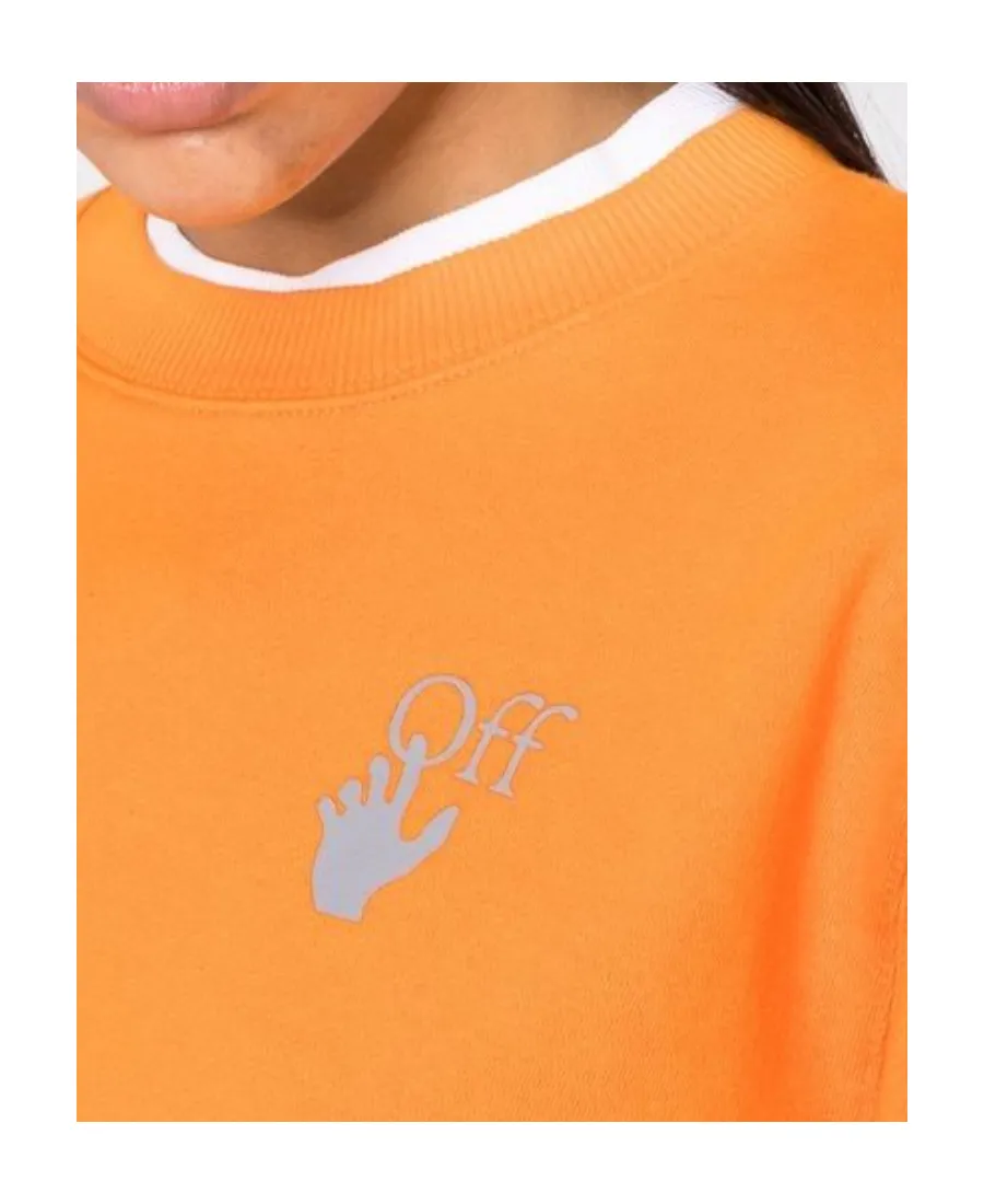 Off-White Chine Arrows Print Sweatshirt
