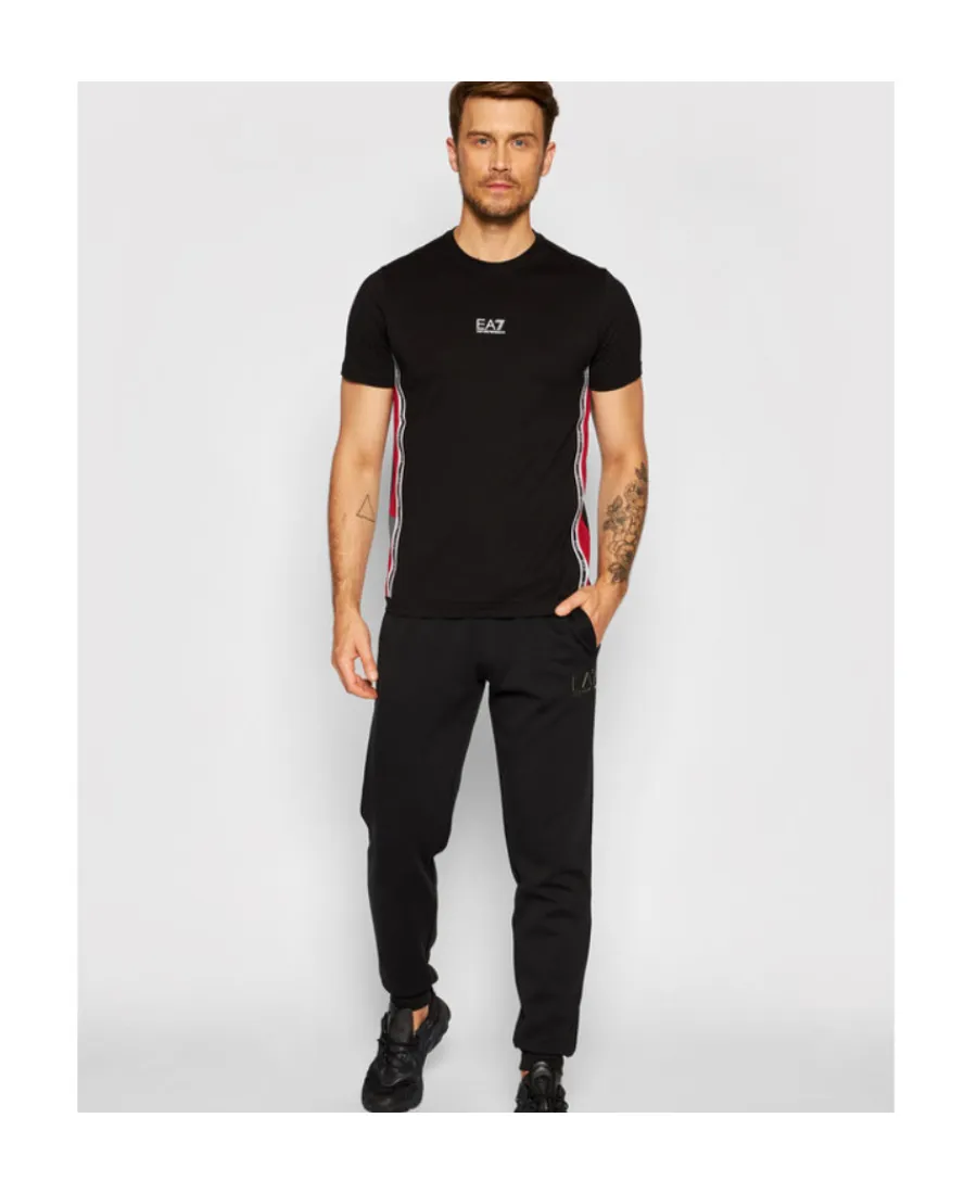 Logo-Print Logo-Trim Short-Sleeve T-Shirt