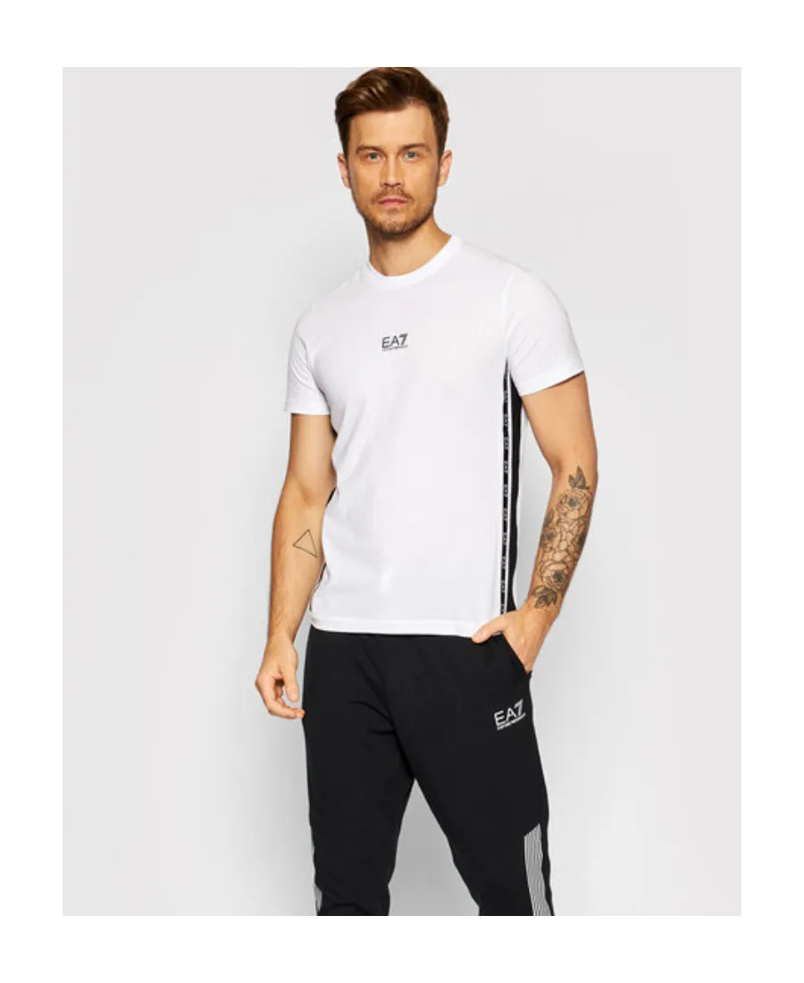 Logo-Print Logo-Trim Short-Sleeve T-Shirt