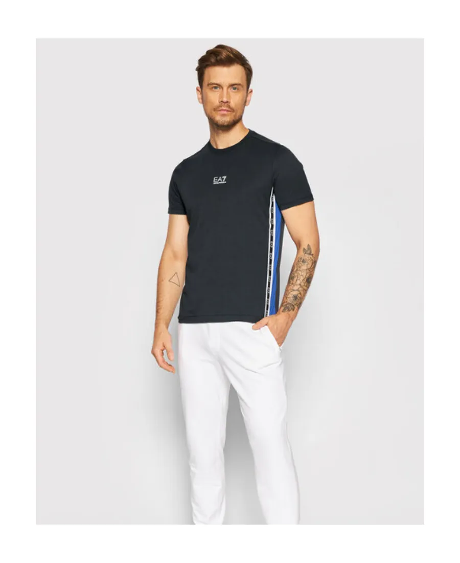 Logo-Print Logo-Trim Short-Sleeve T-Shirt