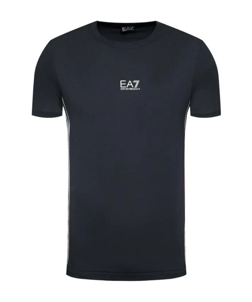 Logo-Print Logo-Trim Short-Sleeve T-Shirt