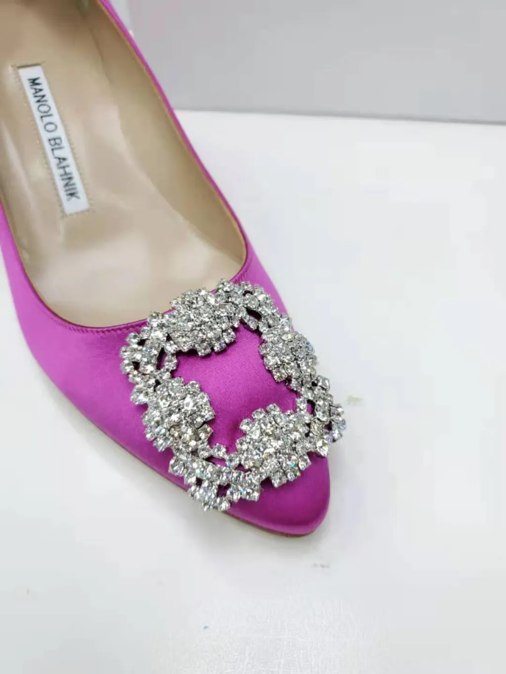 Logo Buckle High Heels