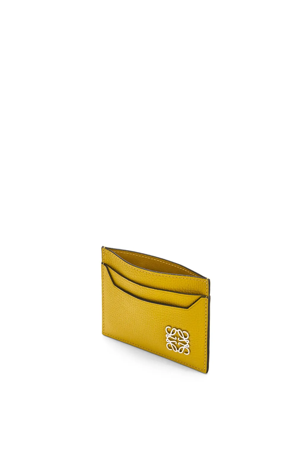 Anagram Plain Cardholder In Pebble Grain Calfskin