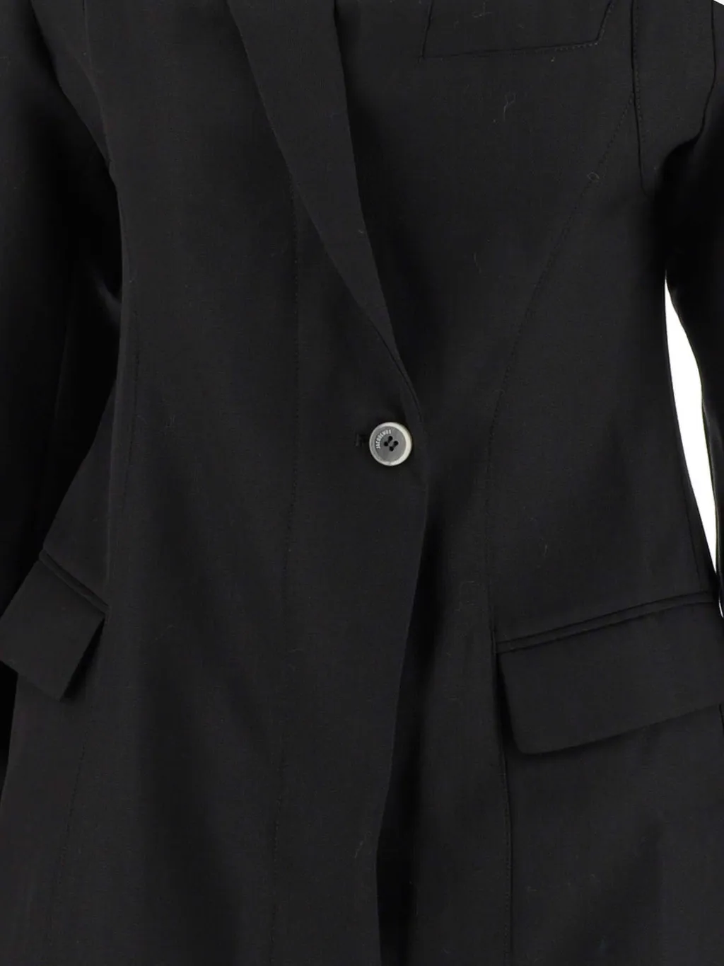 Jacquemus La Robe Maniu Sq Nk Ls Flap Pc