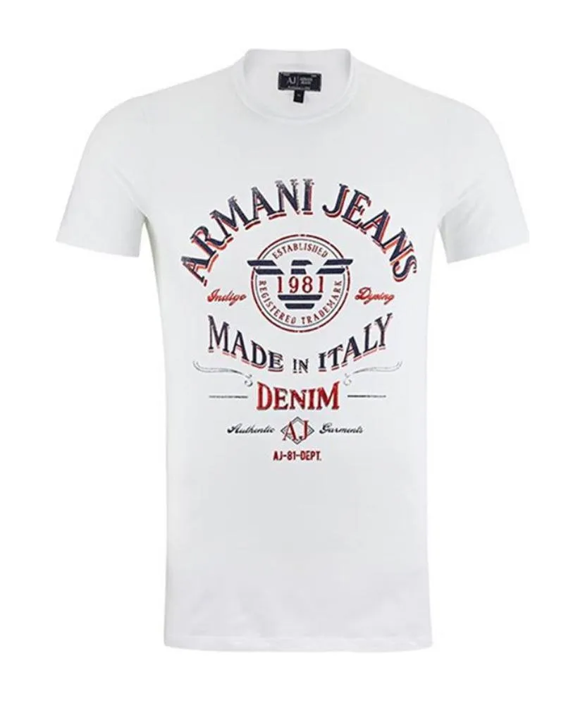 Logo Printed Pattern T-Shirt