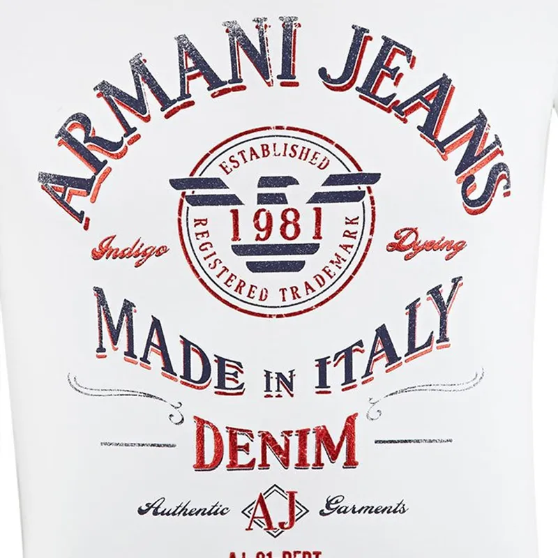 Logo Printed Pattern T-Shirt