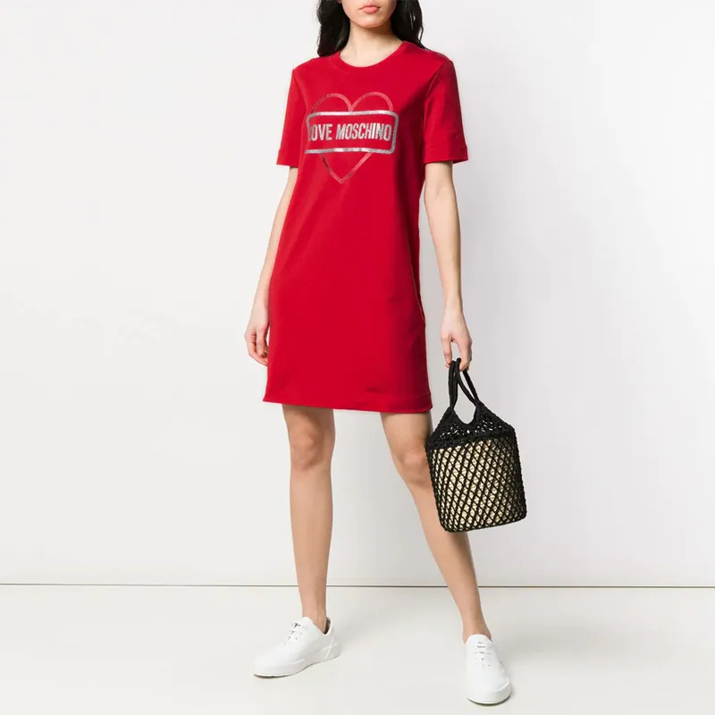 Logo Short-Sleeved T-Shirt Dress