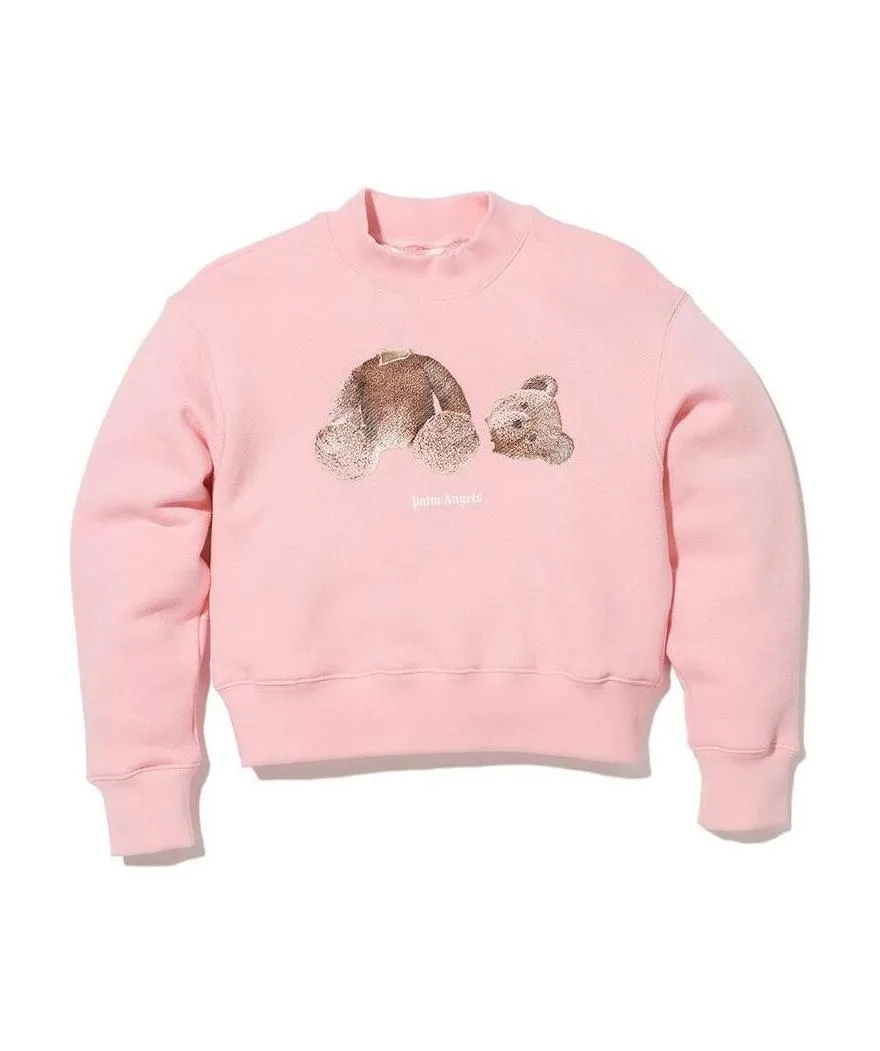 Palm Angels Kids Teddy Bear Printed Sweatshirt