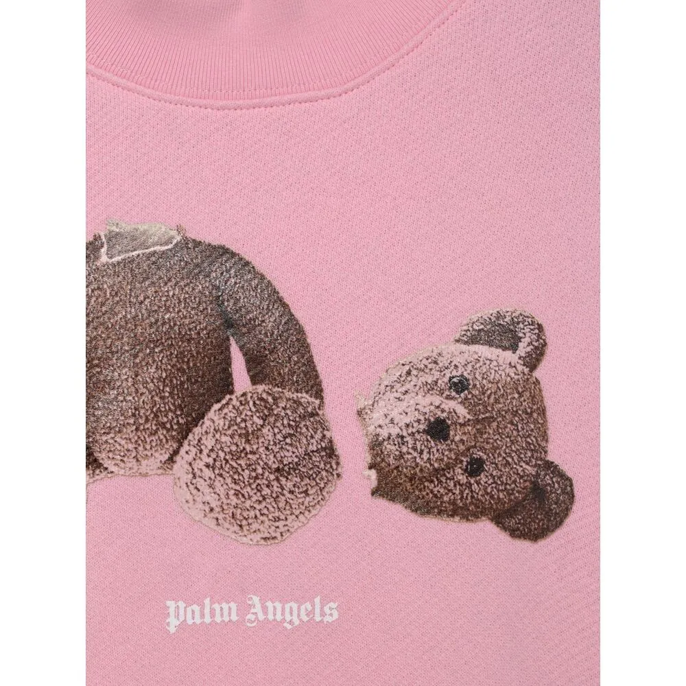 Palm Angels Kids Teddy Bear Printed Sweatshirt