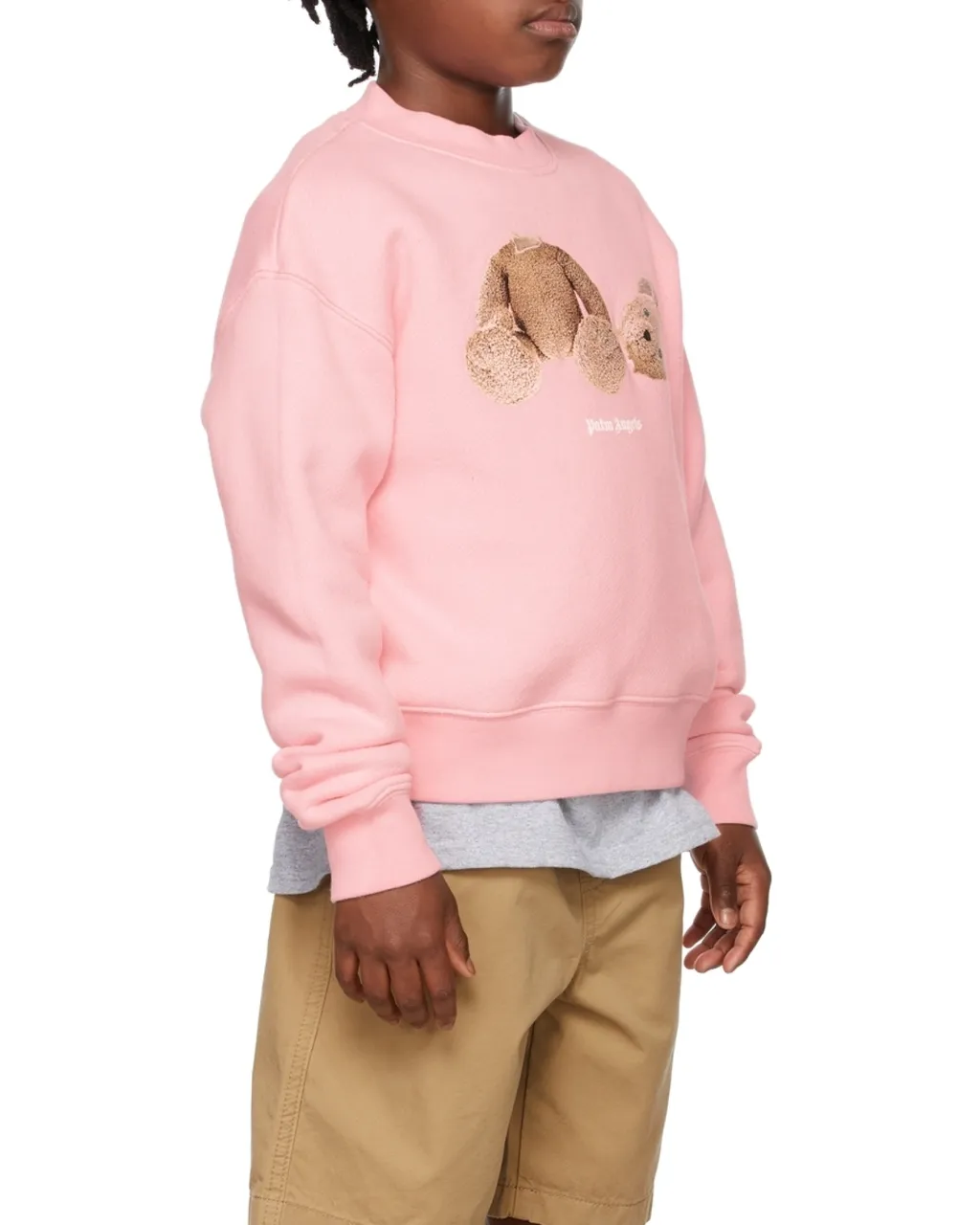 Palm Angels Kids Teddy Bear Printed Sweatshirt
