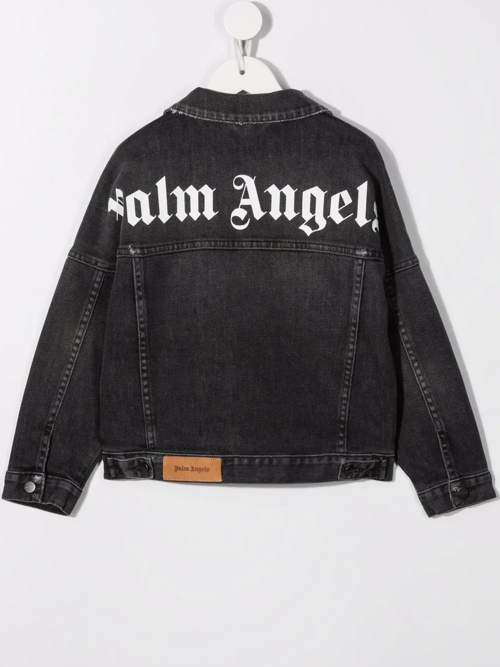 Logo-Print Denim Jacket