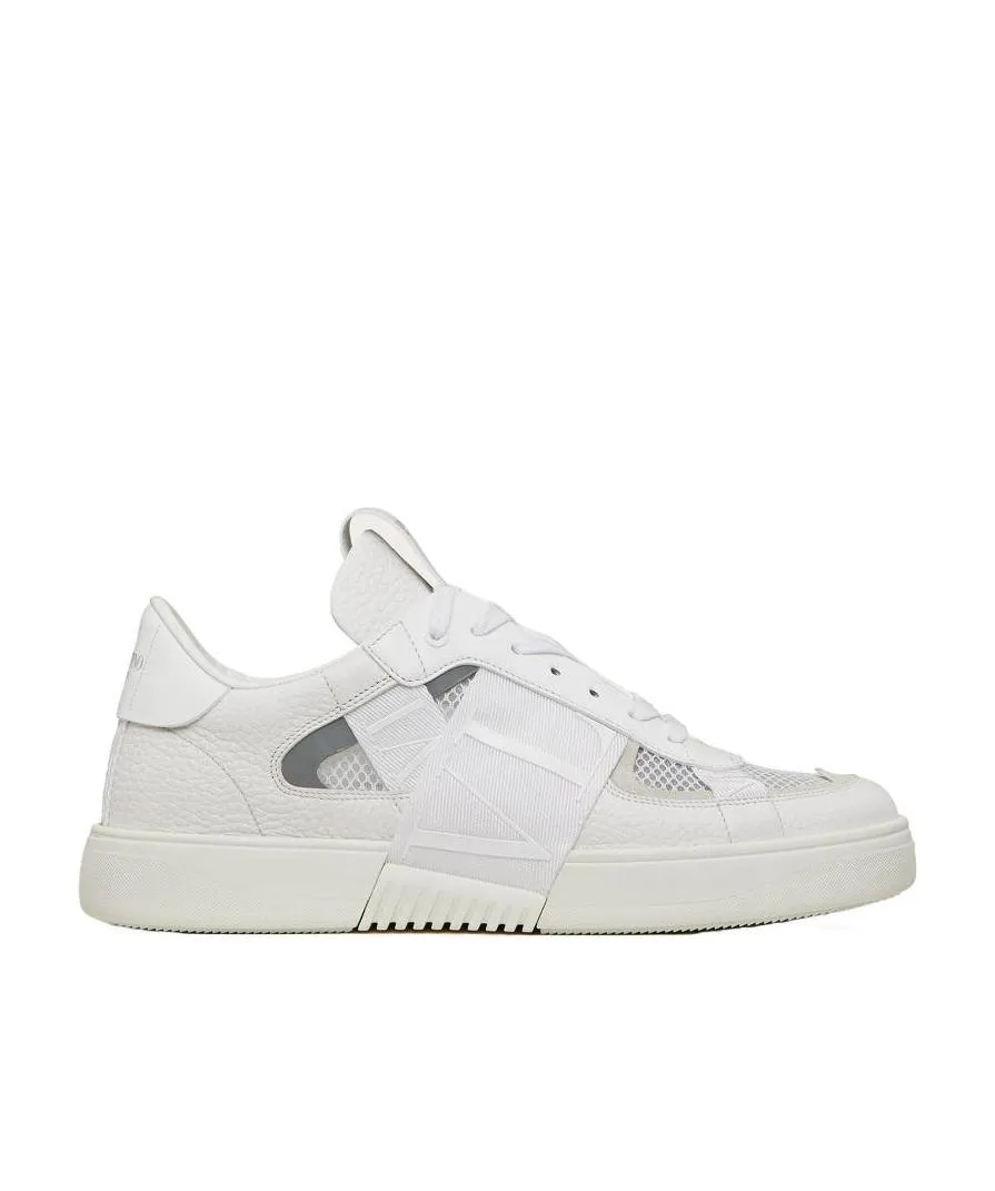 Valentino Vl7N Round Toe Lace-Up Sneakers