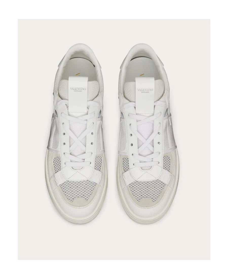 Valentino Vl7N Round Toe Lace-Up Sneakers