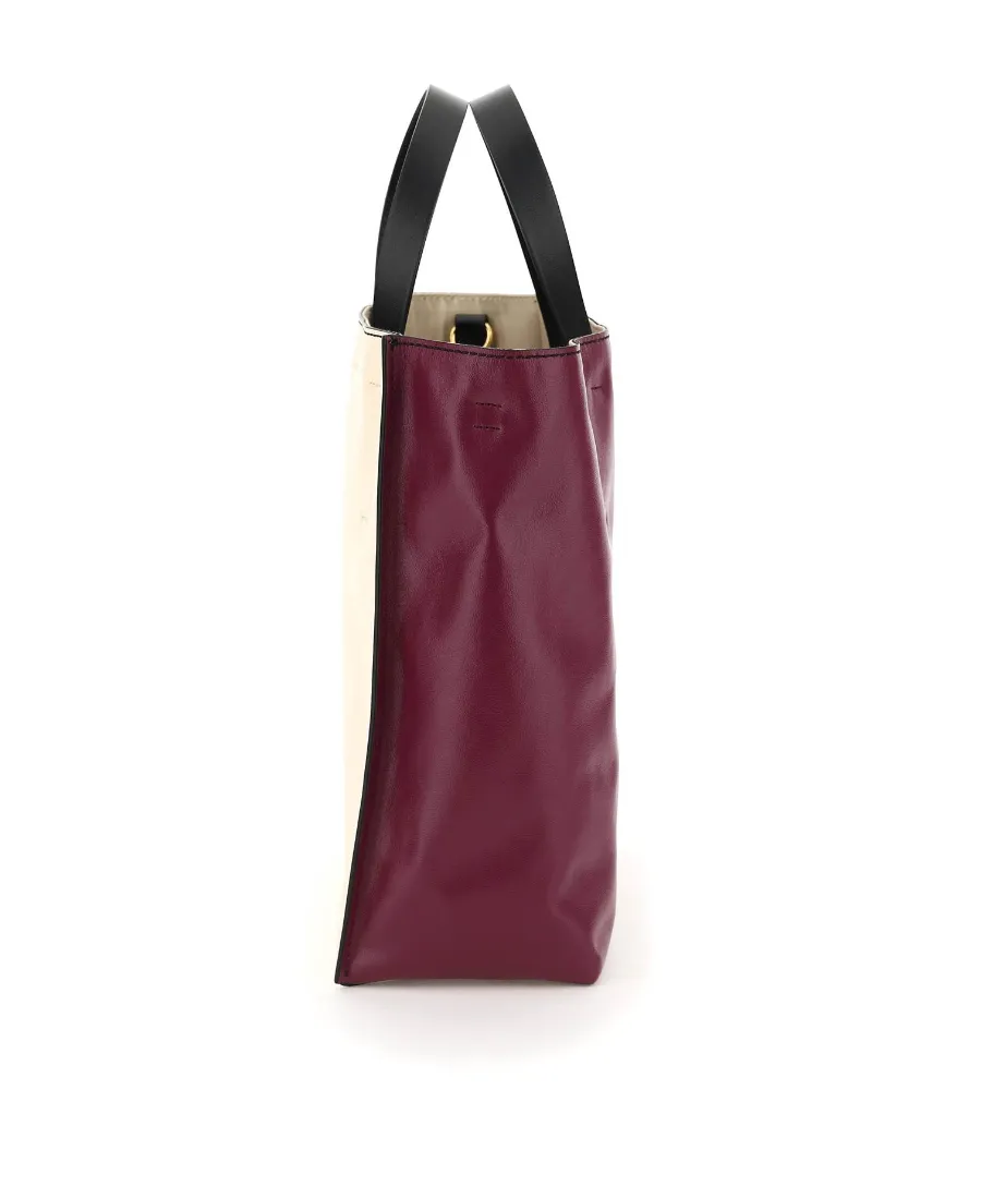 Marni Logo Printed Museo Handbag