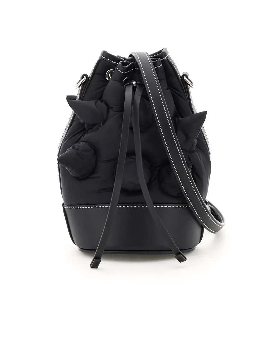 Black Riveted Shoulder Bag