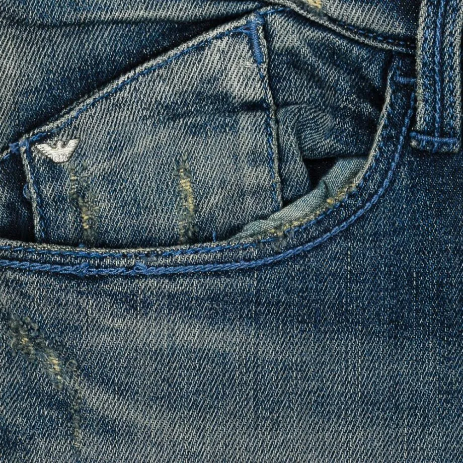Logo Straight Jeans