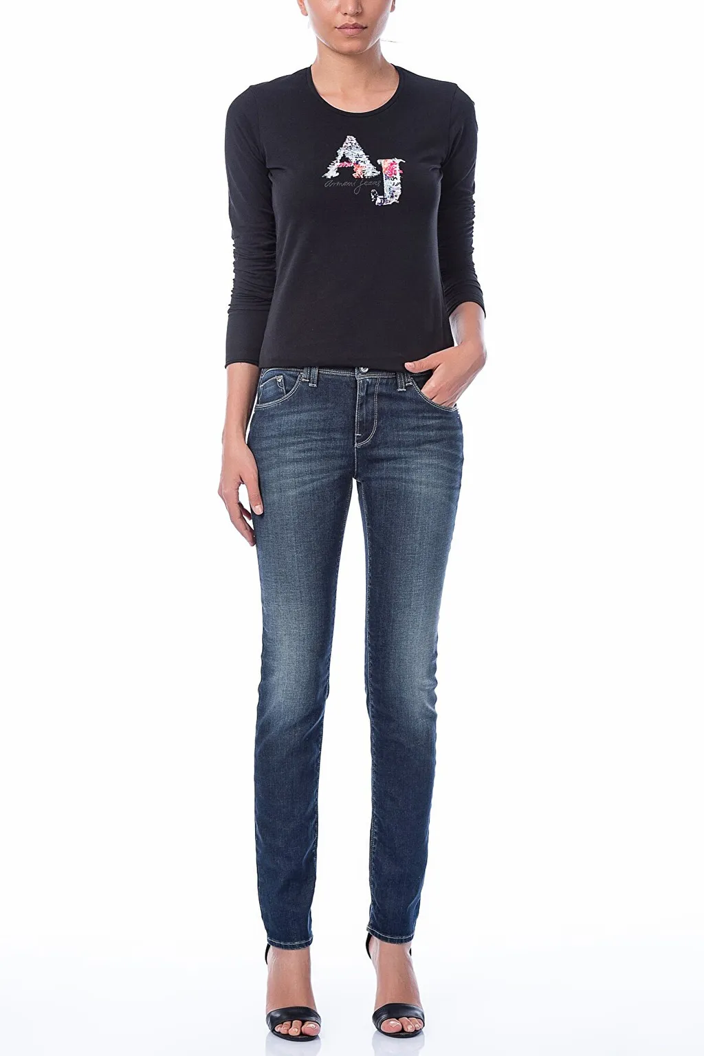 Logo Slim Jeans