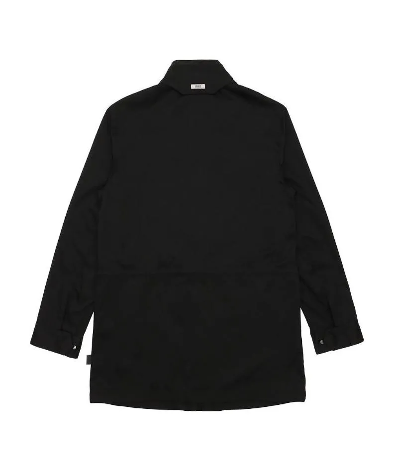 Removable Hat Logo Coat