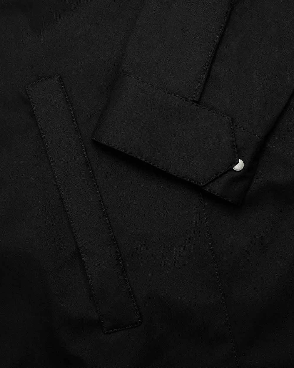 Removable Hat Logo Coat