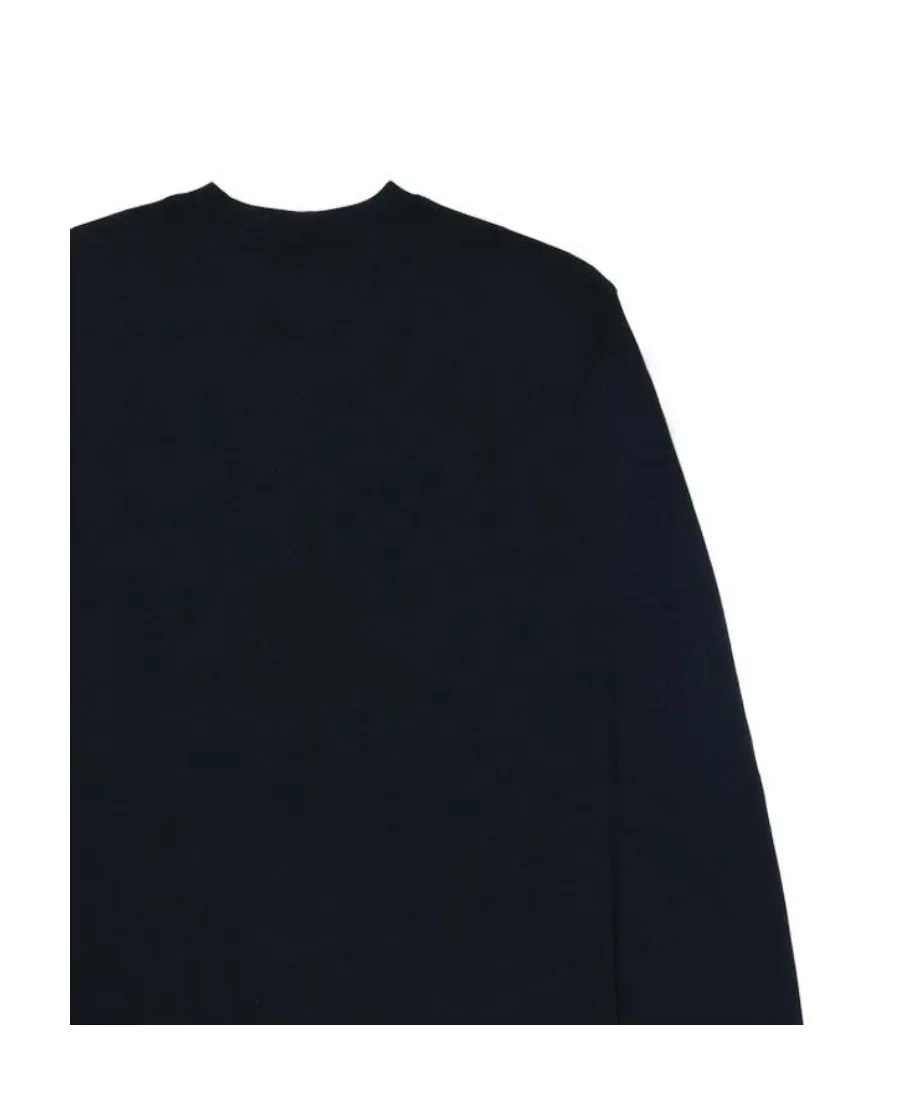 T-Shirt With Round Neck And Long Sleeves