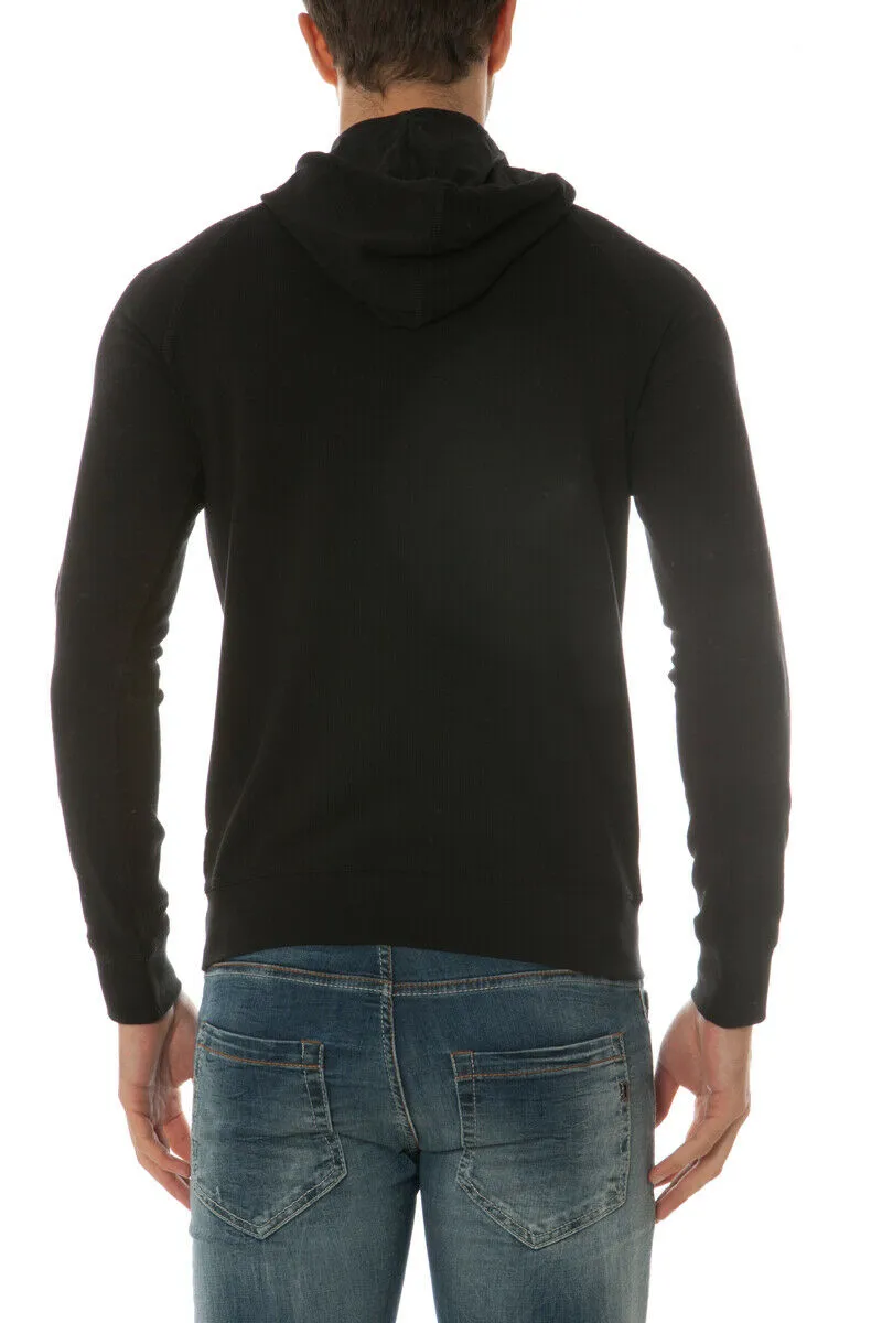 Hooded Printed Sweater