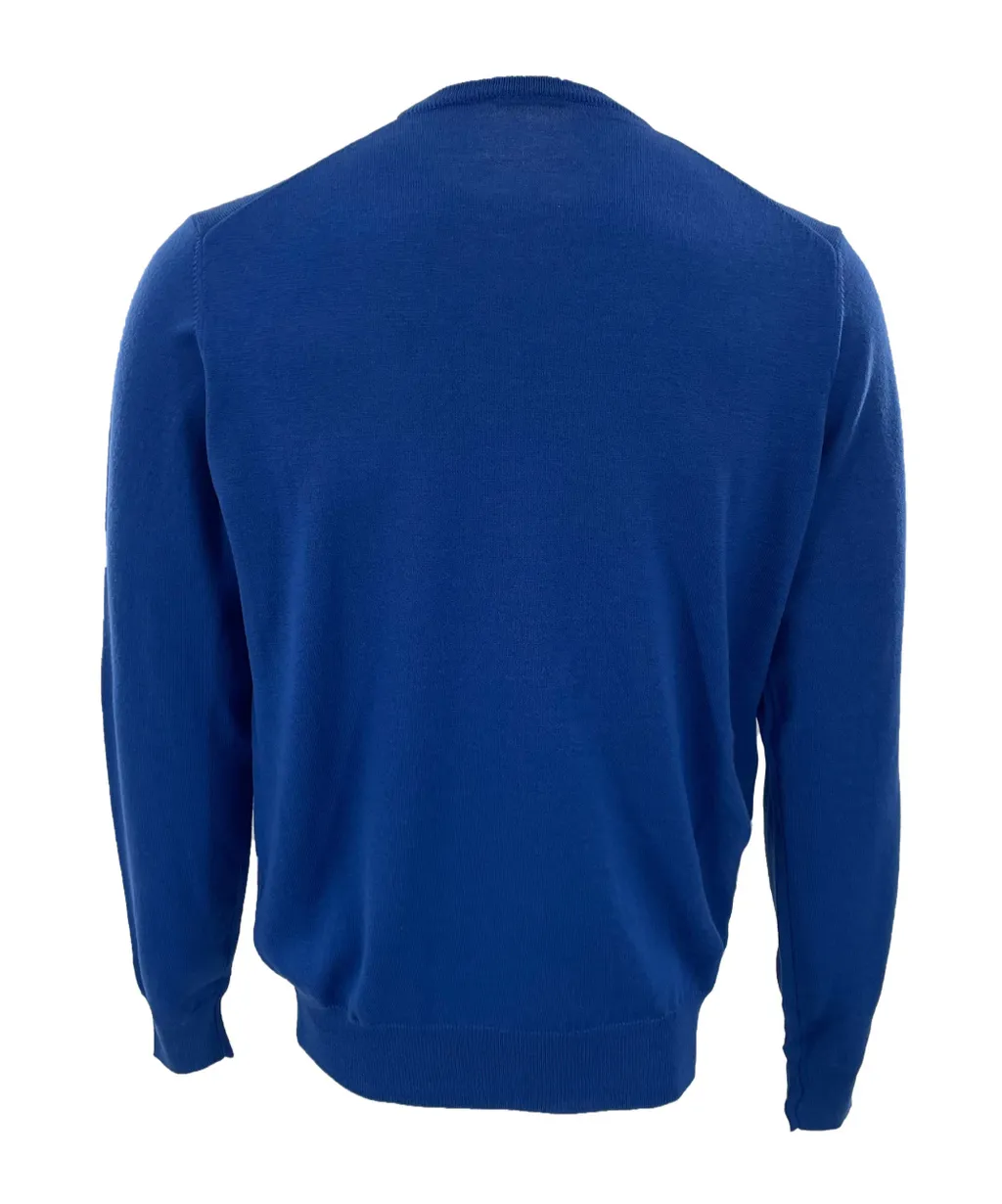 Round-Neck Long-Sleeved Sweater