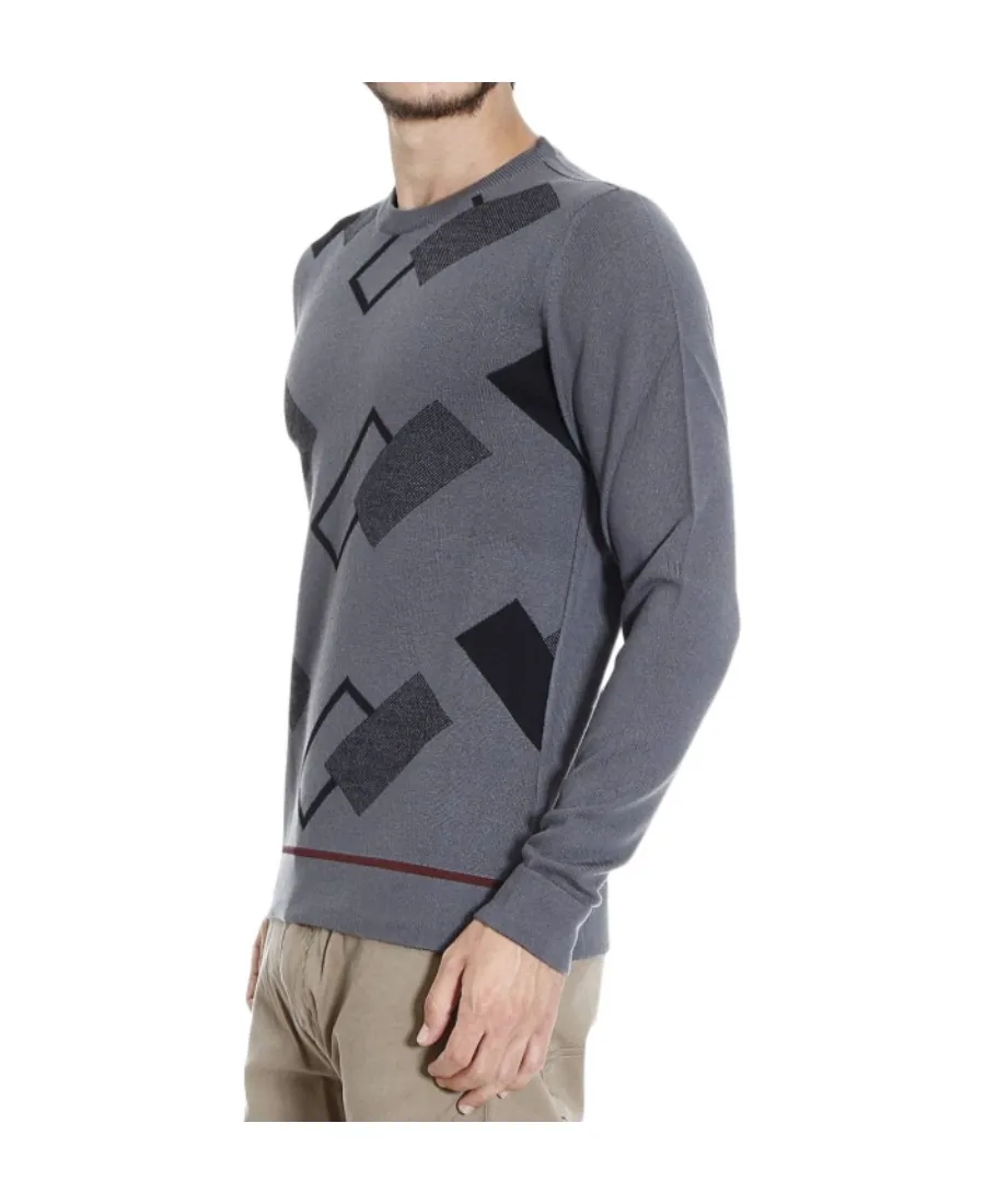 Printed Pattern Pullover