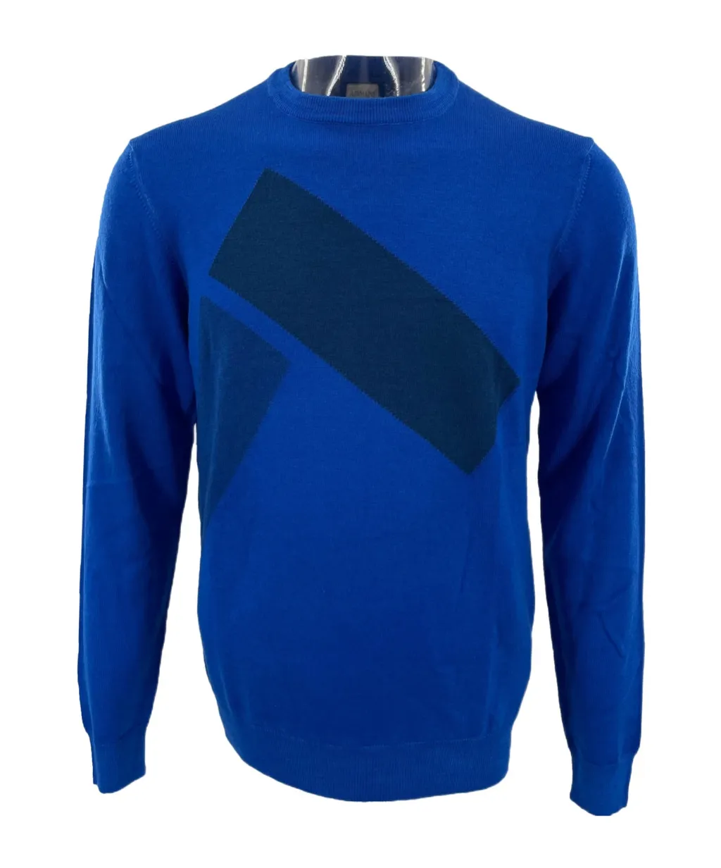 Round-Neck Long-Sleeved Sweater