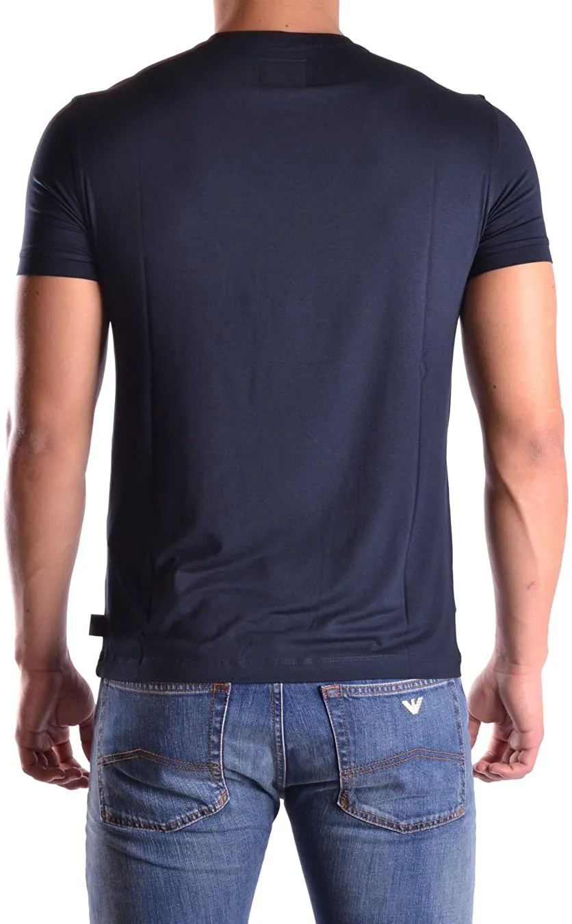 Navy Blue Round-Neck T-Shirt