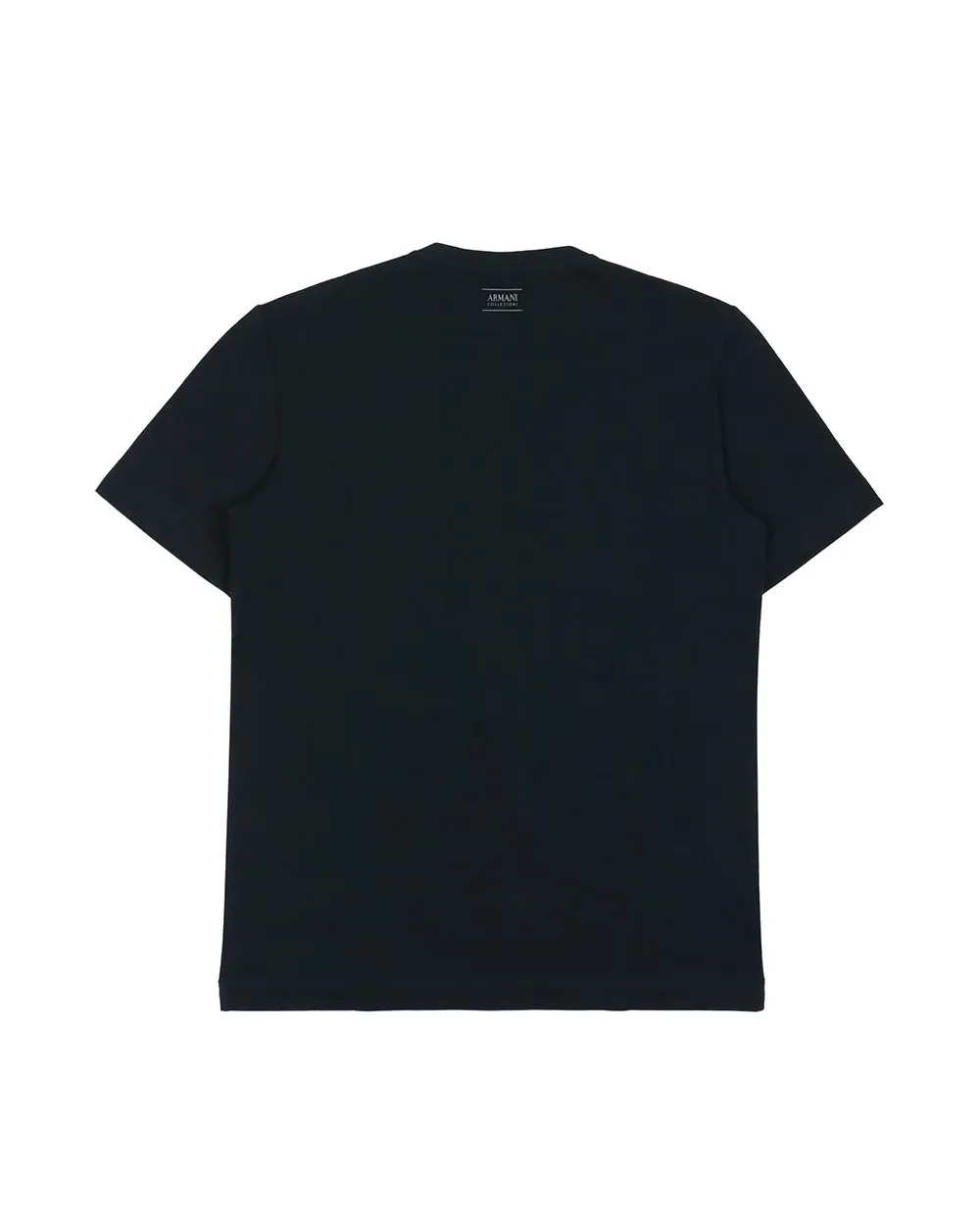 Open-Necked Black Shirt
