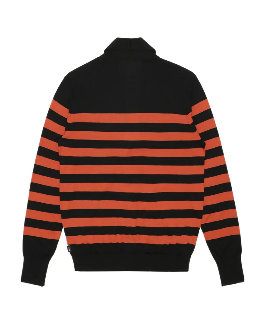 Striped Knitted Cardigan