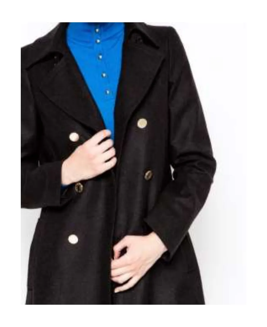 Double-Breasted Trench Coat