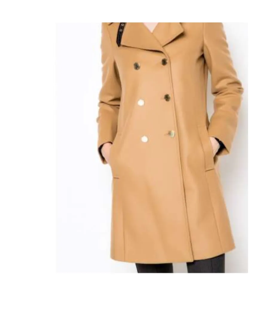 Double-Breasted Trench Coat